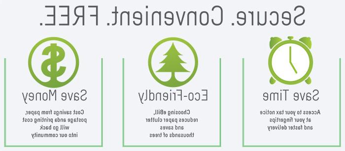 Go Paperless - Secure. Convenient. FREE.